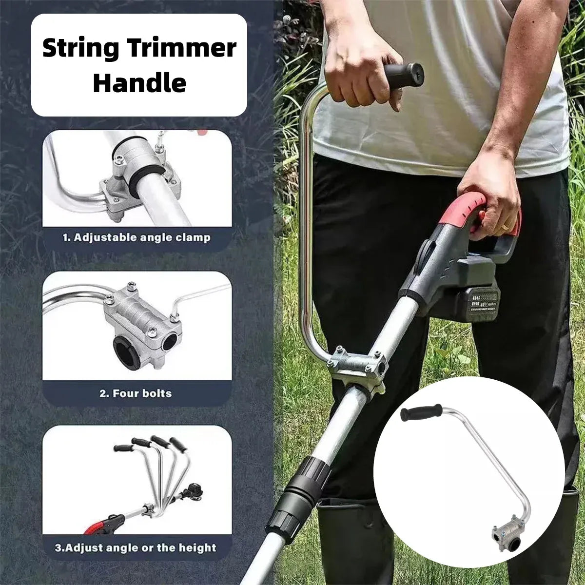 String Trimmer Handle Ergonomic Trimmer Grip Lawn Mower Handle Grip Auxiliary
